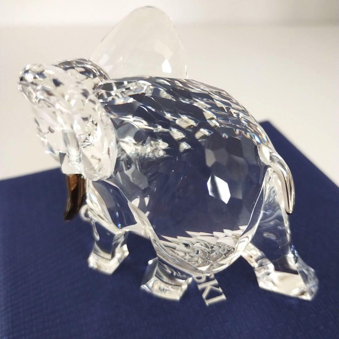 新品♥激安 スワロフスキー 象 African Sunset ゾウ Hami