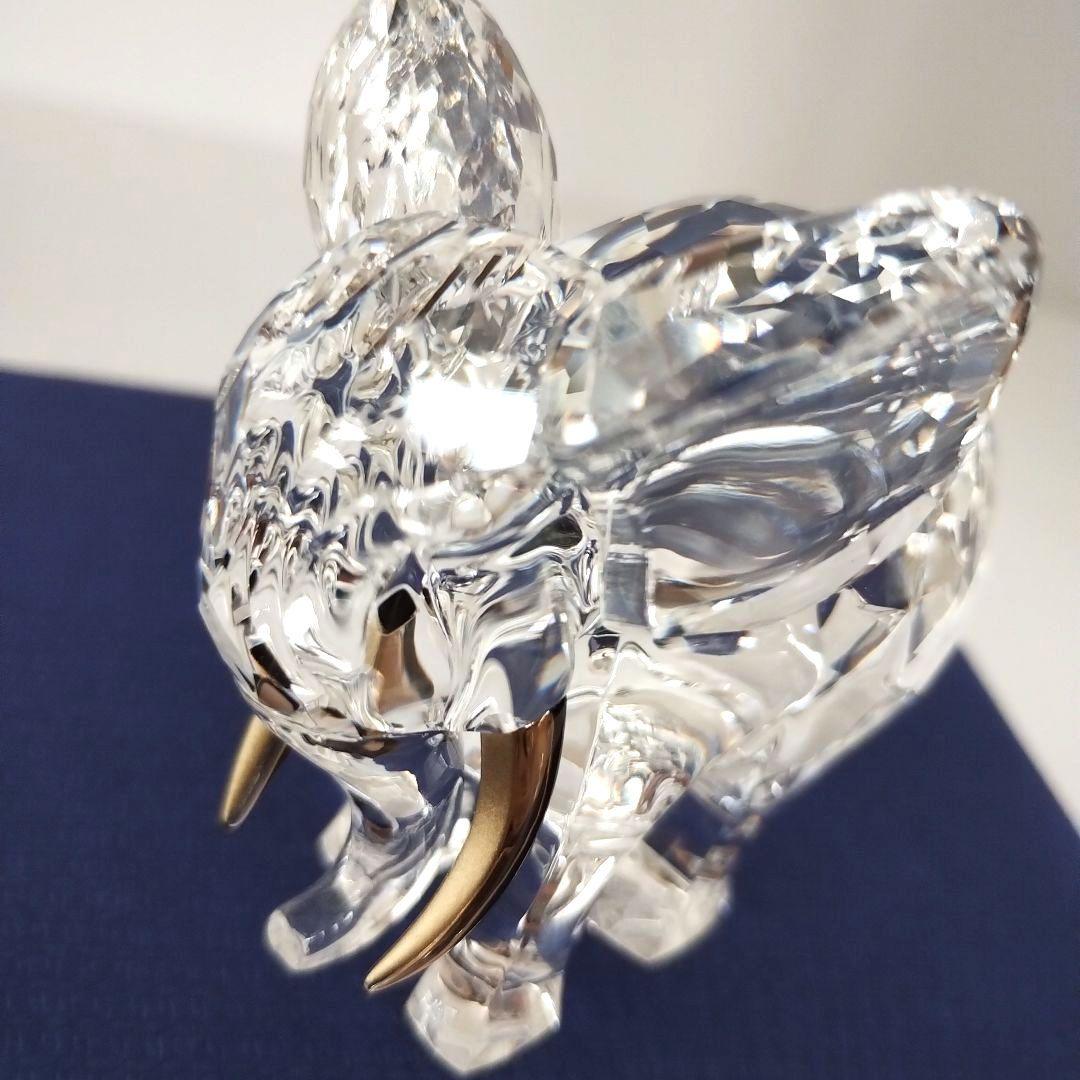 新品♥激安 スワロフスキー 象 African Sunset ゾウ Hami