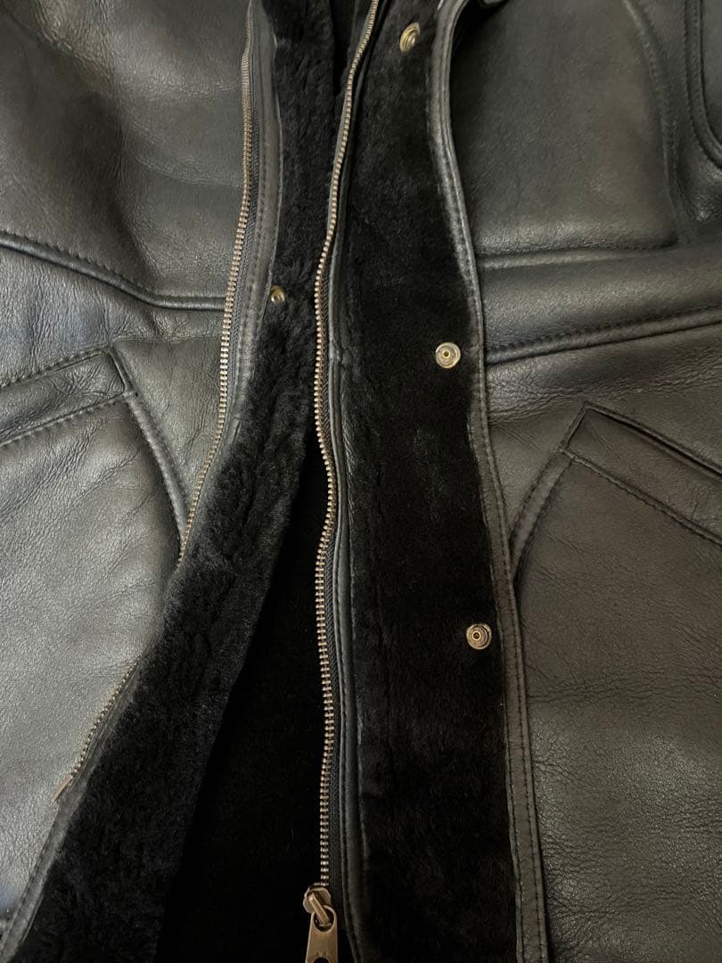 【WIND ARMOR】ニチワウインドアーマー　リアルムートンコート　LL