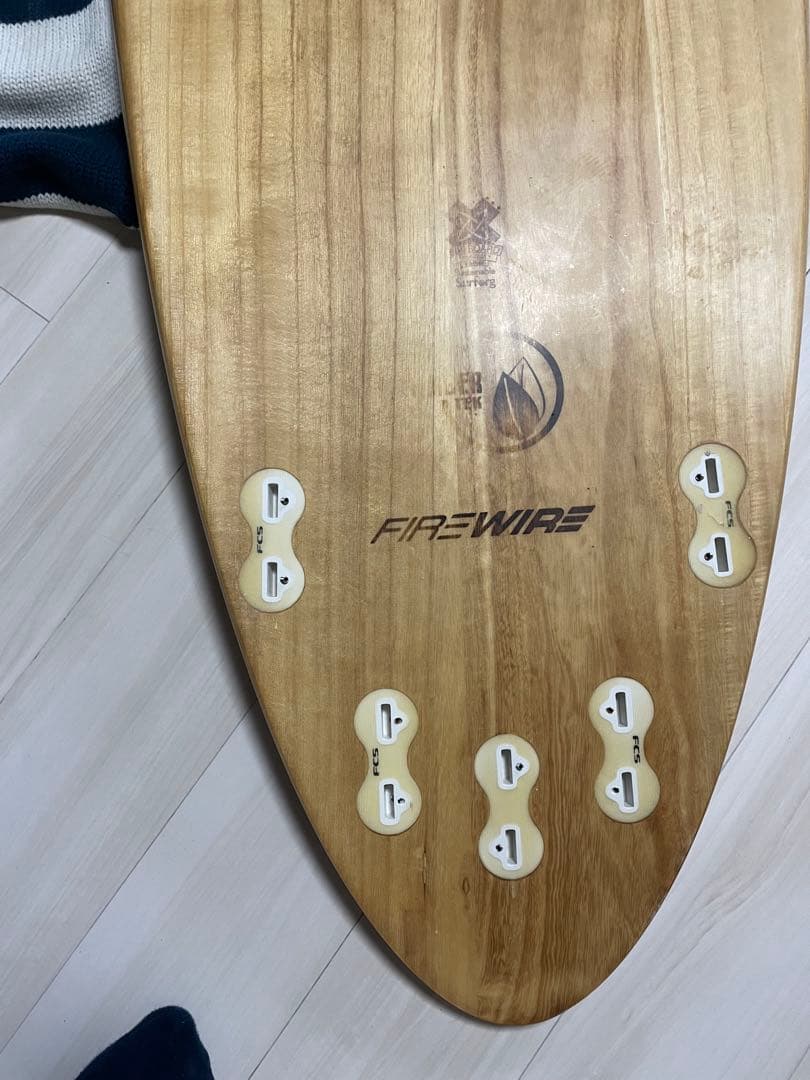 Firewire ファンボード ウッド 3フィン　マチャド　ミッド　ロング