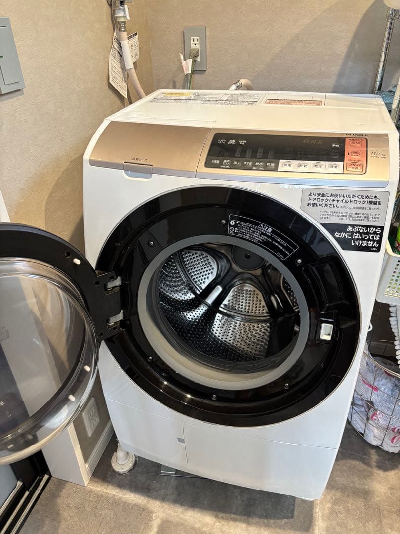 【急募】日立HITACHIドラム式洗濯機　BD-SV110B 2018年