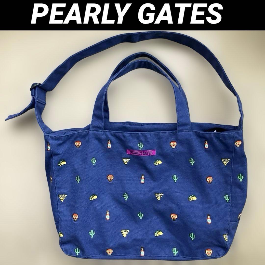 パーリーゲイツ PEARLY GATES メキシコモチーフ 2Way バッグ
