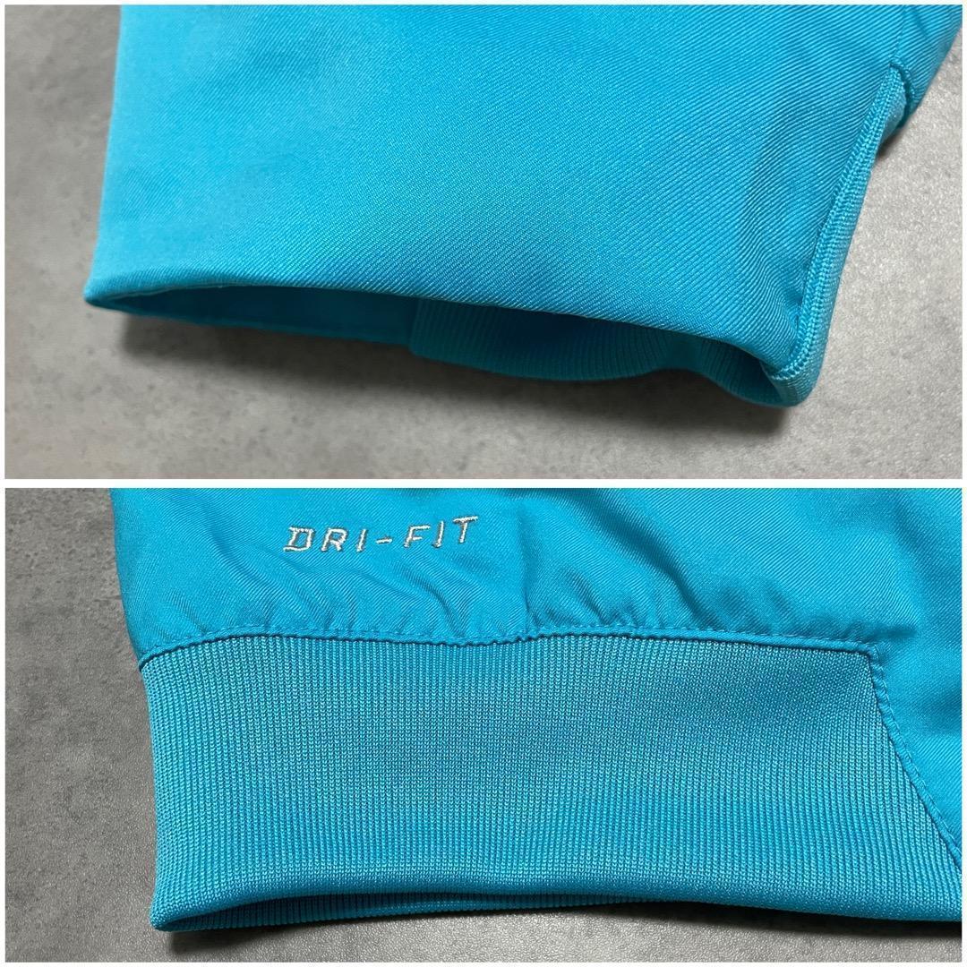 ナイキ マンチェスターシティ サッカー ジャケット 古着 青 XL 16136