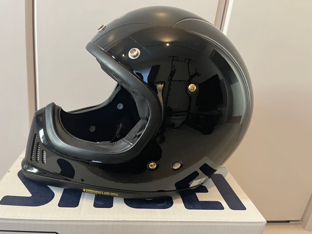 SHOEI EX-ZERO M ブラック　ゴーグル・バイザー付