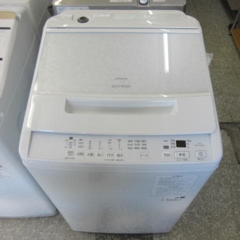 M0209Y 日立 全自動洗濯機 7.0kg BW-V70K 2024年