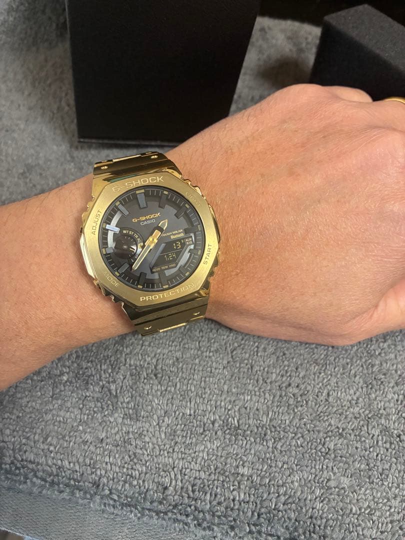 ⭐︎極美品⭐︎ G-SHOCK GM-B2100GD-9AJF ゴールド フルメタル