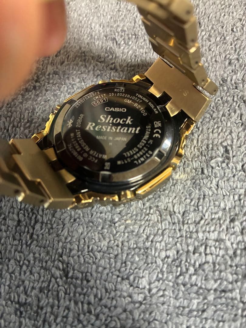 ⭐︎極美品⭐︎ G-SHOCK GM-B2100GD-9AJF ゴールド フルメタル