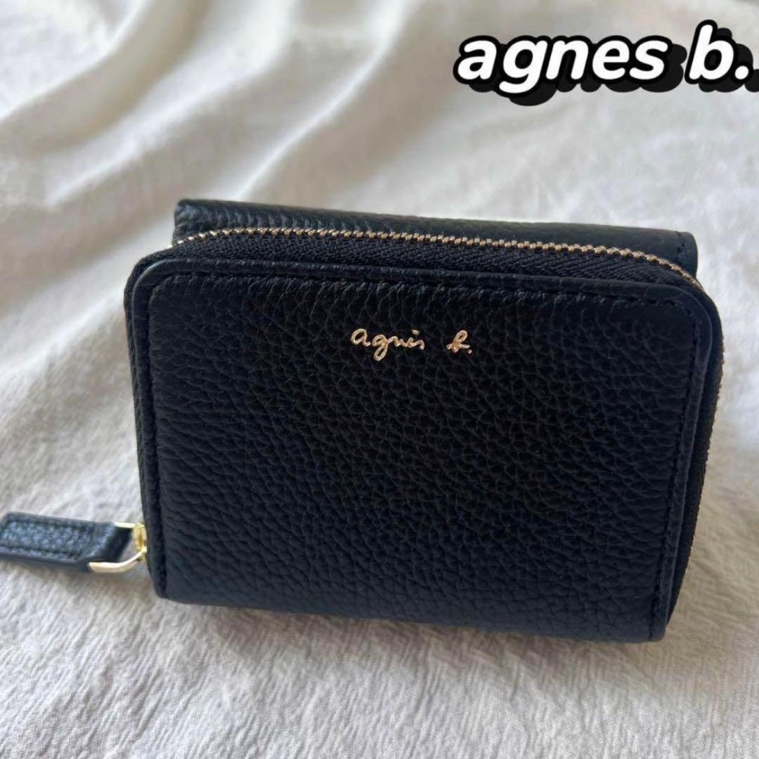 【新品未使用】agnesbアニエスベー　レディース　三折り財布 コンパクト財布