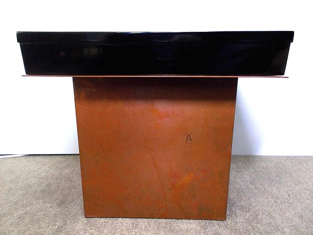 茶道具 炉壇 真塗炉縁 赤胴 送料込み