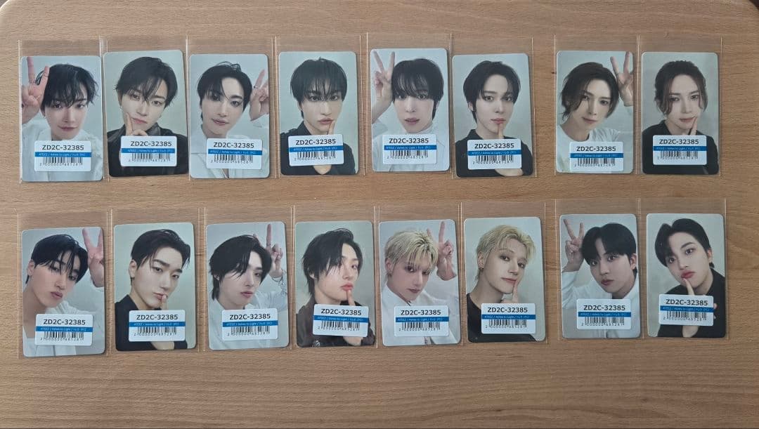 ATEEZ　Ashes to Light　ソロ個別CD　封入8枚　特典16枚