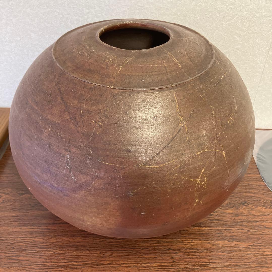 森丁斎 備前大壺 備前焼