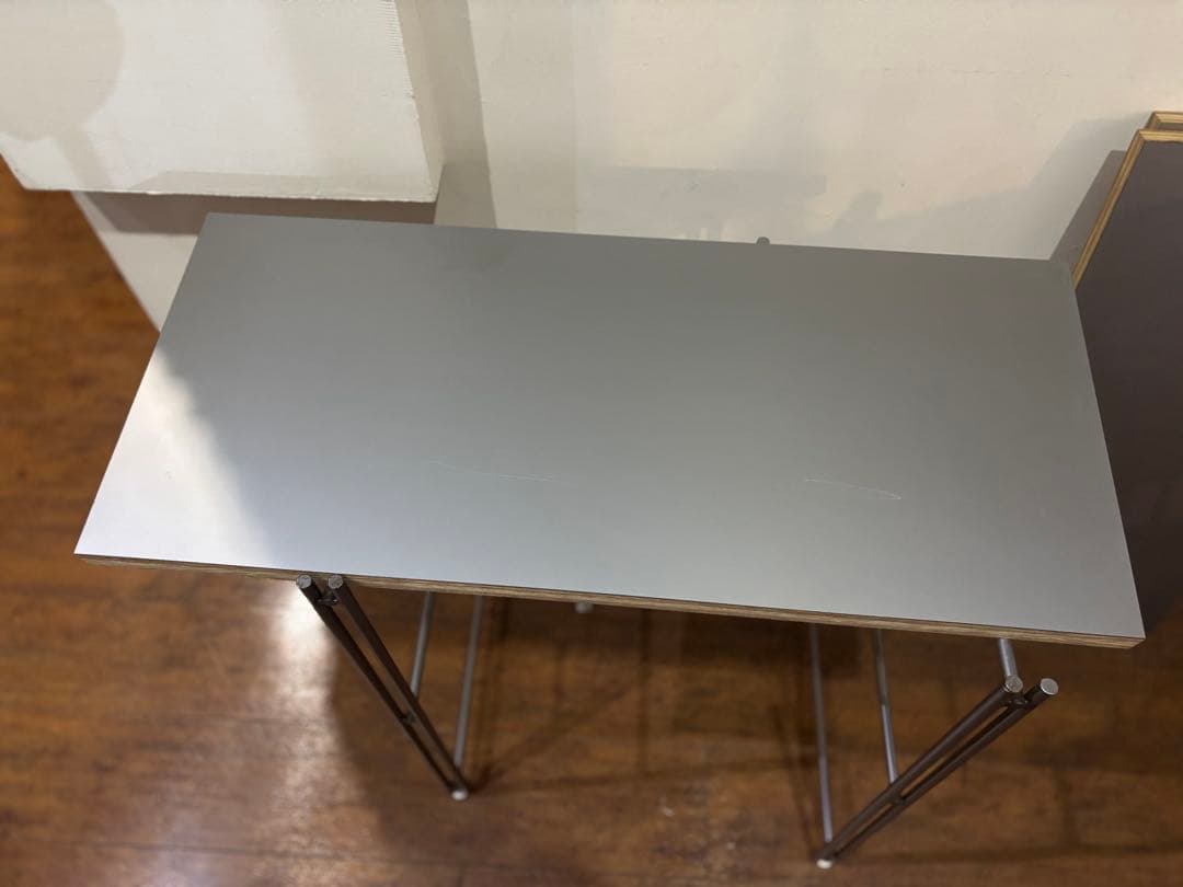 インダストリアル　メタルシェルフ　3段 グレー 組み立て式