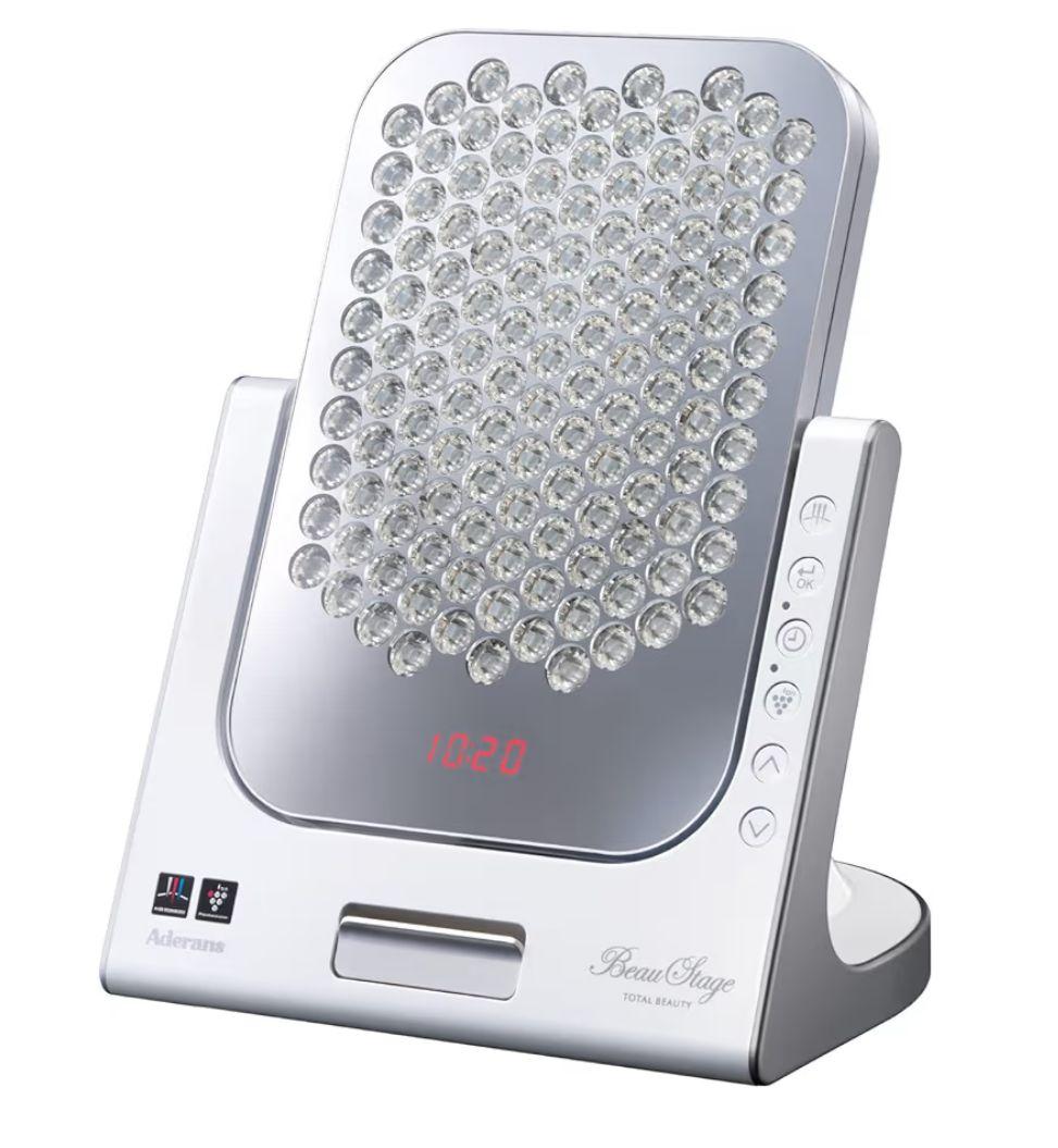 美品 アデランスVIRUGA 美容パネルLED パールホワイト