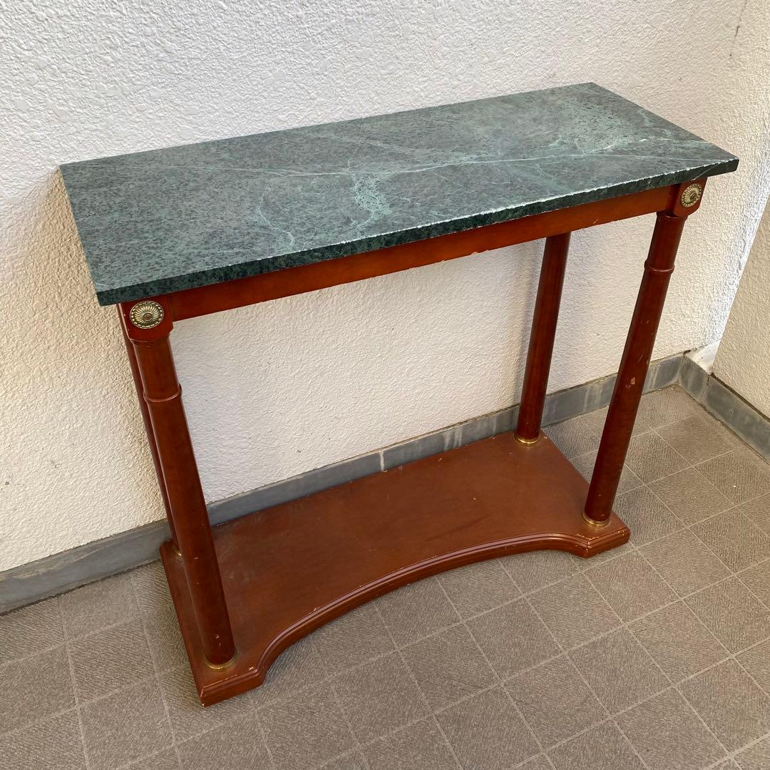 大理石 コンソールテーブル イタリア家具 アンティーク 花台