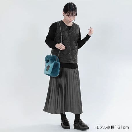 マリークワント　デイジーキルトウォームパデット ベスト