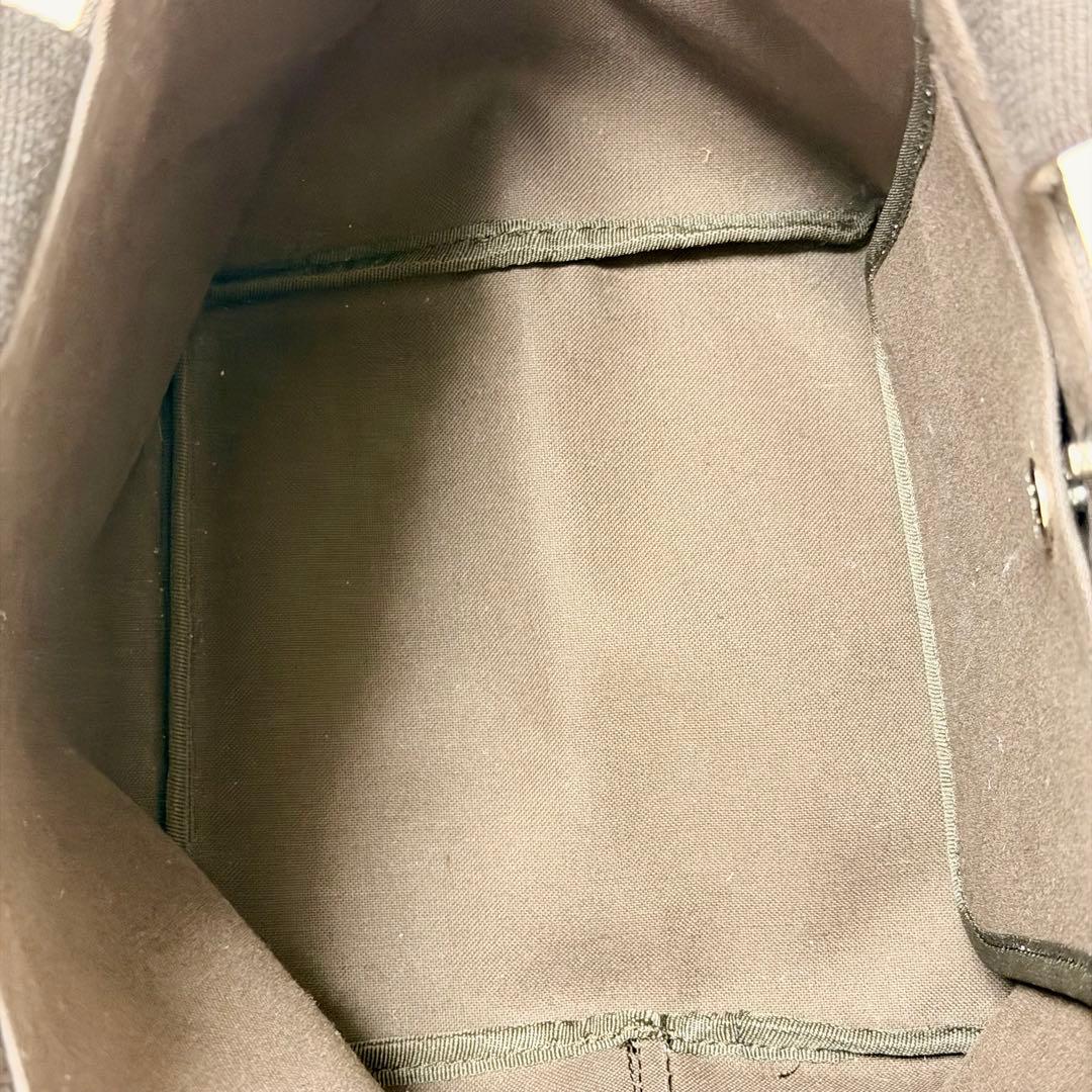 極美品★ エルベシャプリエ 707GP マスティック　モカ　トートバッグ