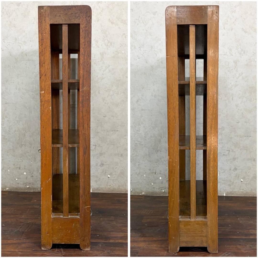 古家具　本棚　棚　飾り棚　キャビネット