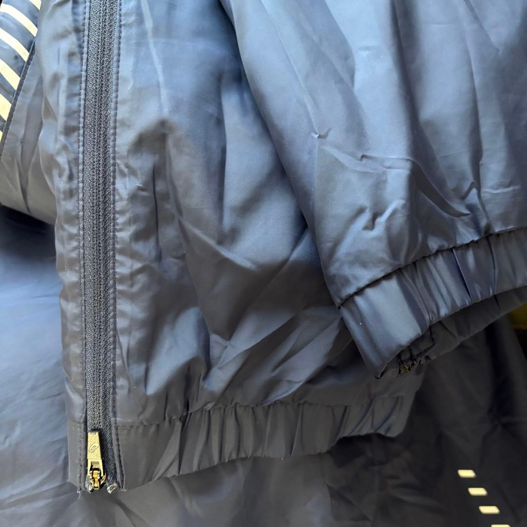希少サイズ☆極美品☆asics アシックス　トレーニングウェア　上下　紺　3XL