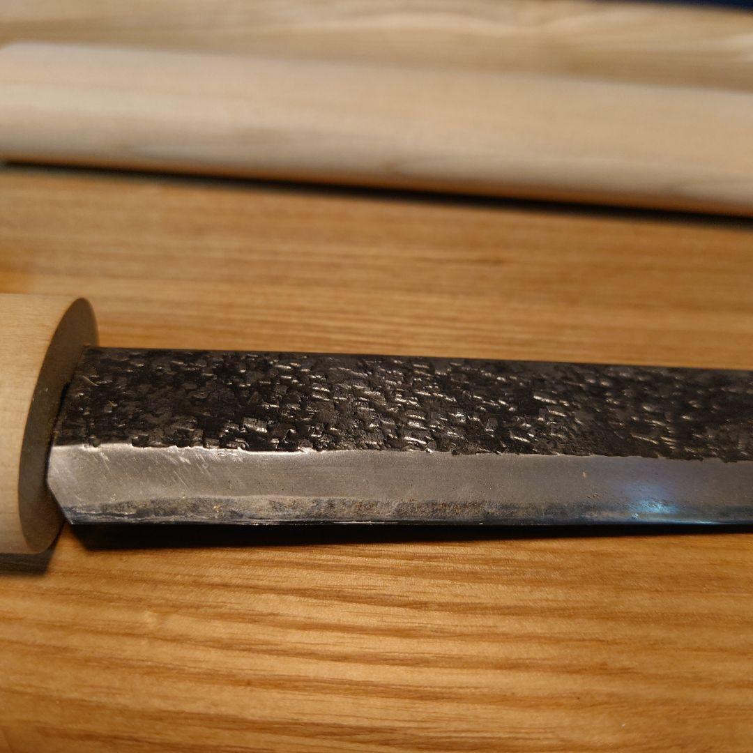 漆師屋 小刀　長運　木工具　古品　骨董　蔵出