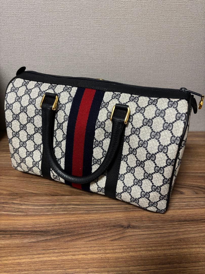 【極美品】グッチ オールドグッチ ヴィンテージ シェリーライン GG ロゴ