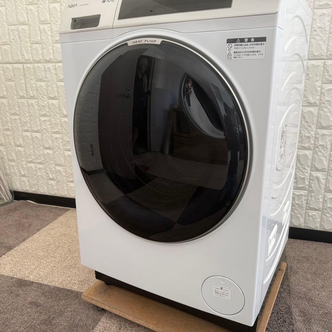 都内23区配送無料✨アクア　ドラム式洗濯乾燥機　AQW-DM10R 2025年製