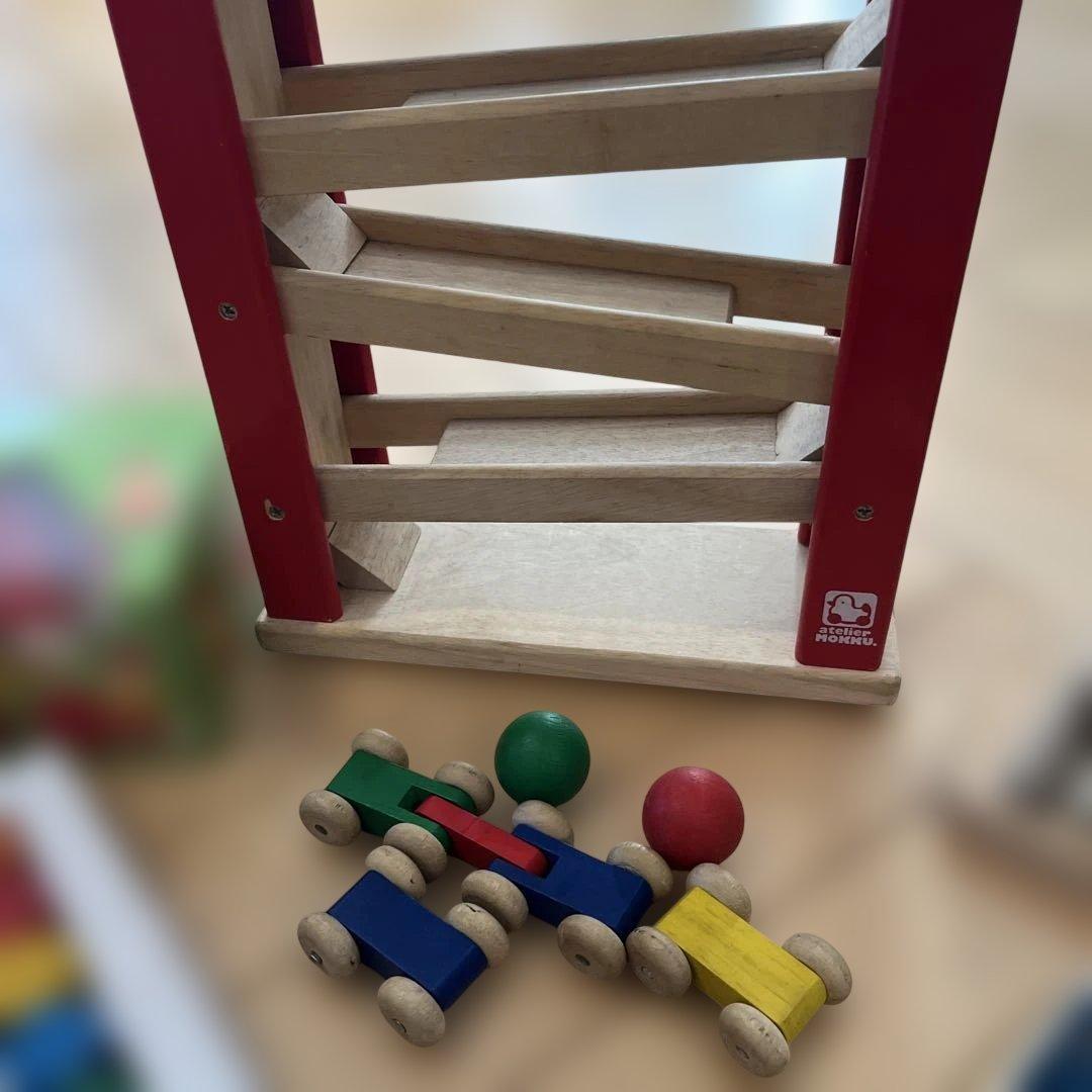 木のおもちゃ　たくさん　知育　自然　木製　幼児　幼稚園　保育園　プレ