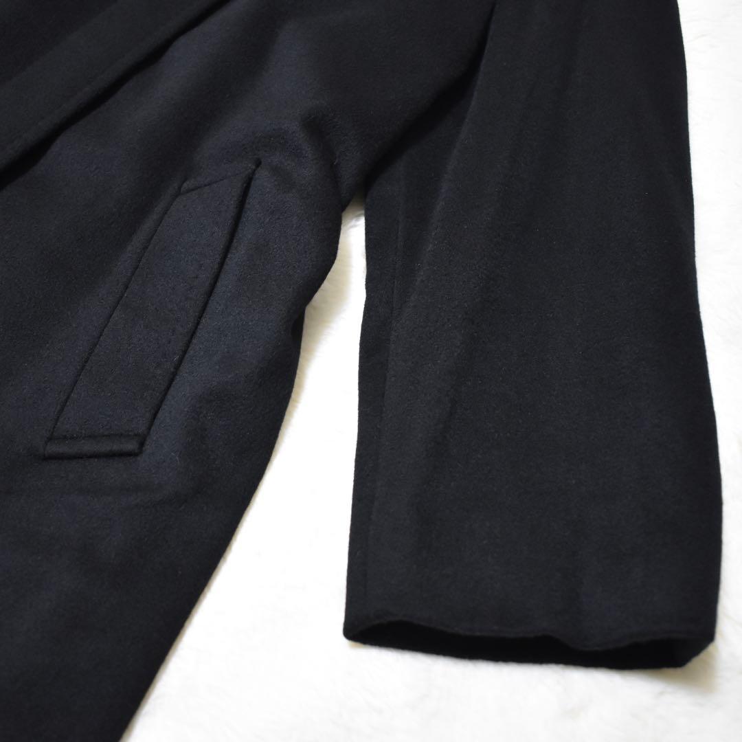 極美品✨DAKS カシミヤ100% ロングコート　ロング丈　内側総柄　定価15万