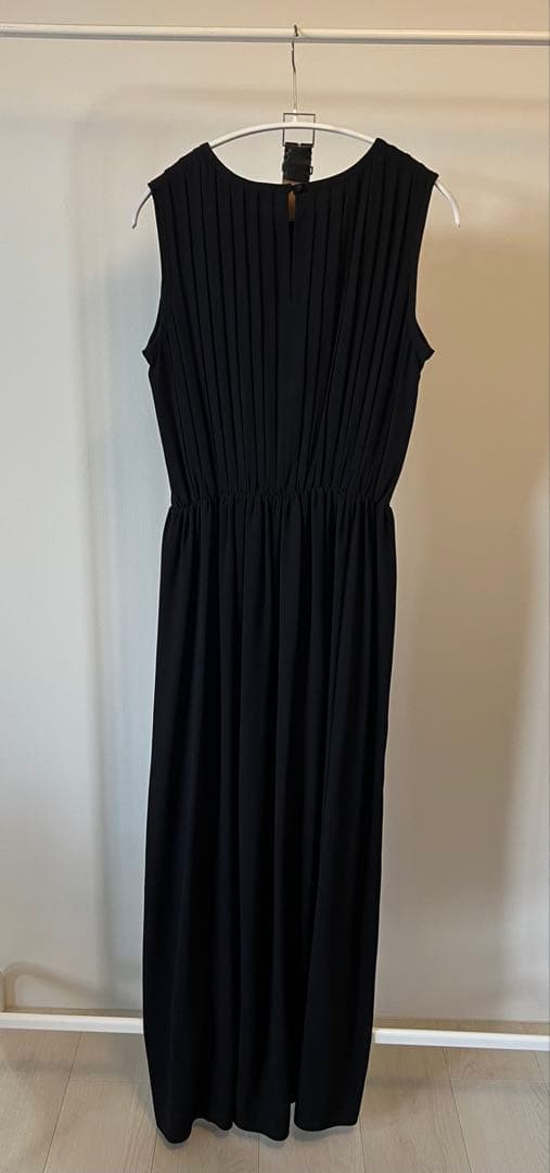 セオリー/Theory/プリーツロングドレス/ブラック/2サイズ/ベルト付