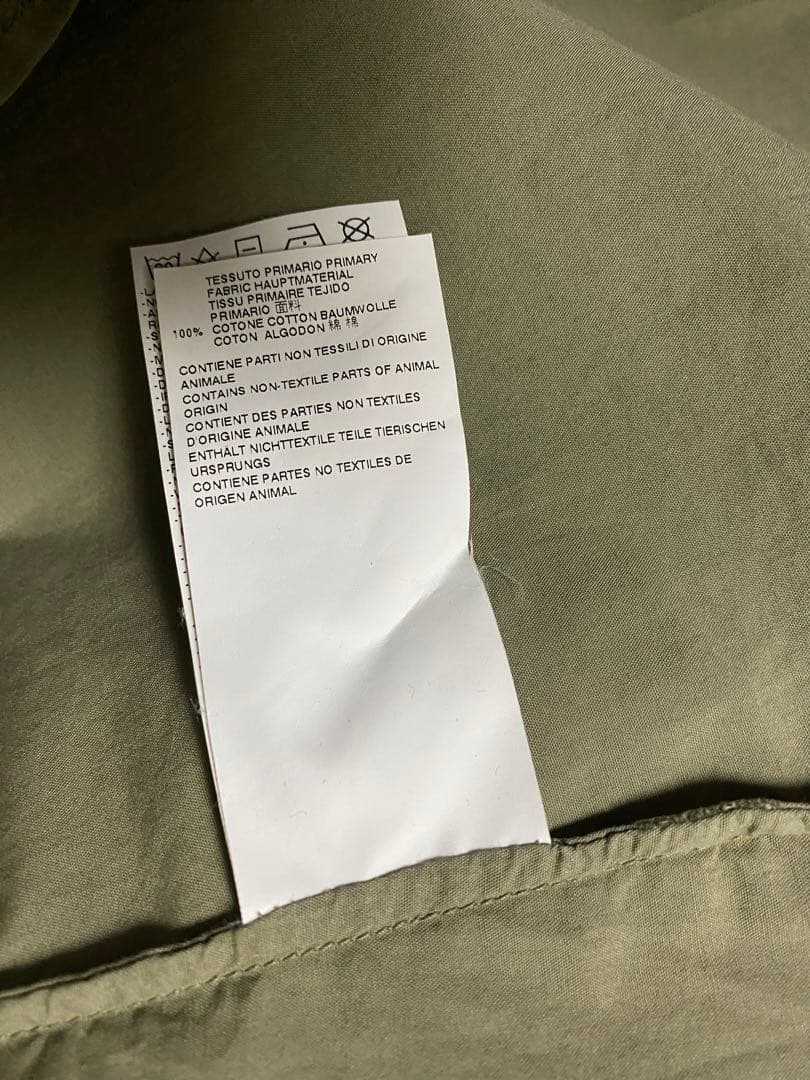 Maison Margiela 16aw シャツ オリーブ