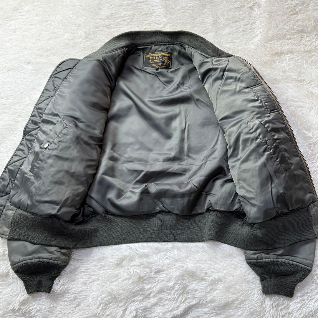 【希少】テッドマン Limited MA-1 フライトジャケット L 超短丈