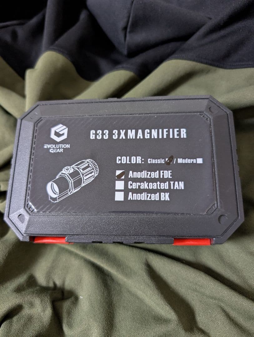 EvolutionGear G33 マグニファイア FDE