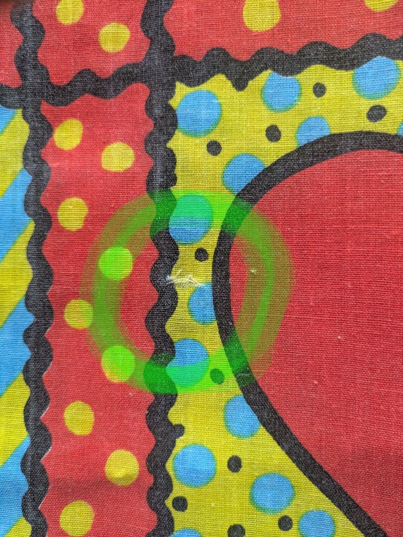 ヴィンテージ Sears カーテン 上飾り付き