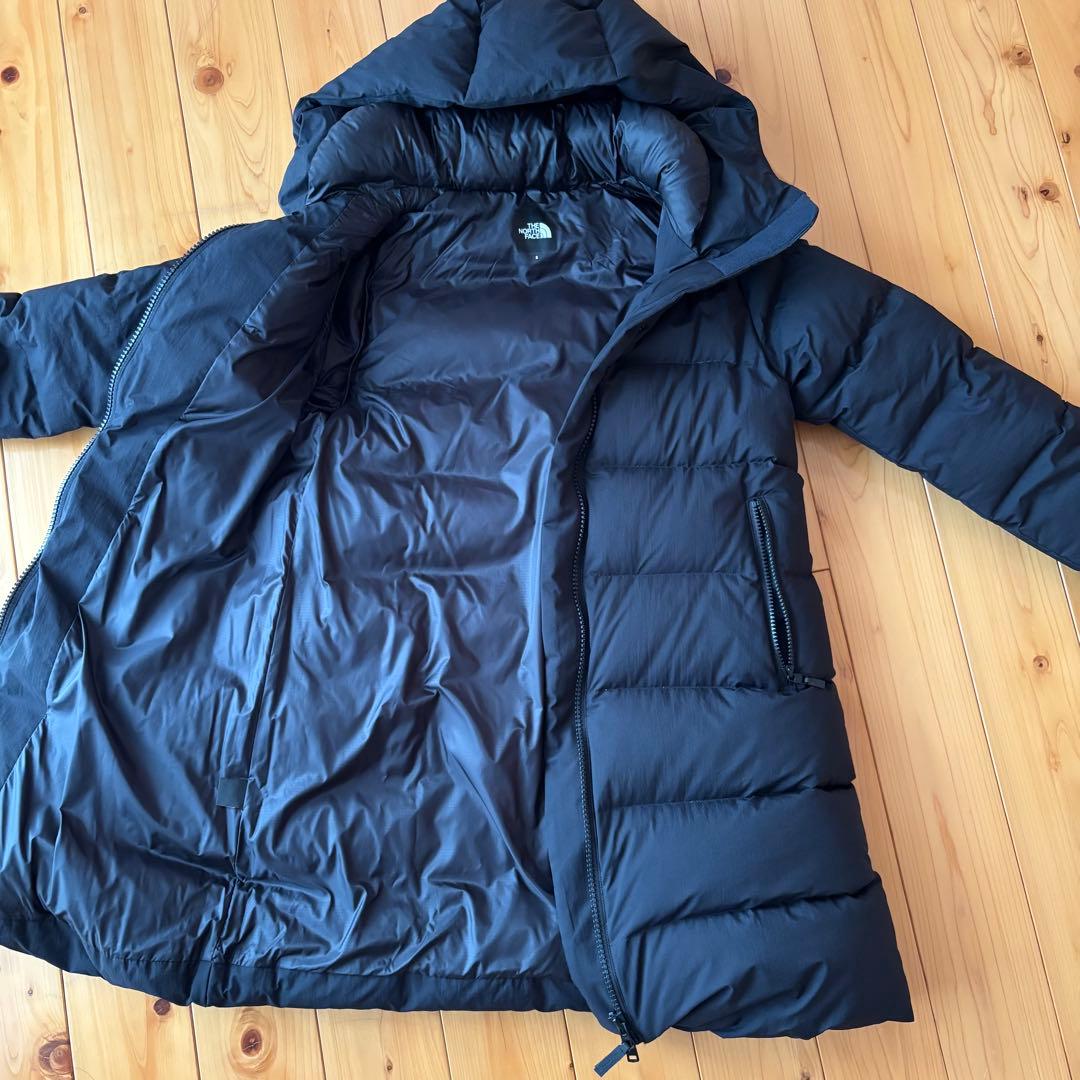 美品！THE NORTH FACEロングダウンコート黒 S NDW91764