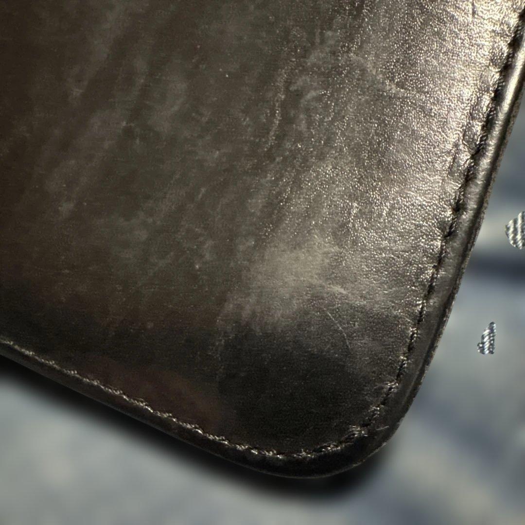 HTC アポロコンチョ レザートラッカーウォレット 42TARON ブラック