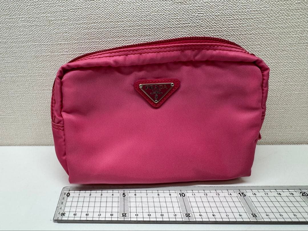 PRADA ピンク ポーチ 1N0021 PEONIA