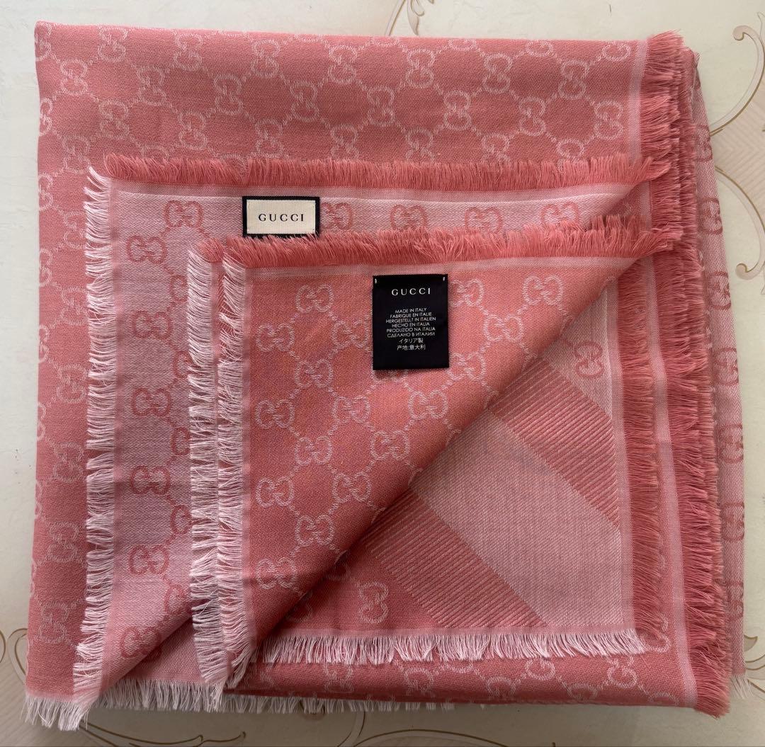 【美品】GUCCI グッチ ストール