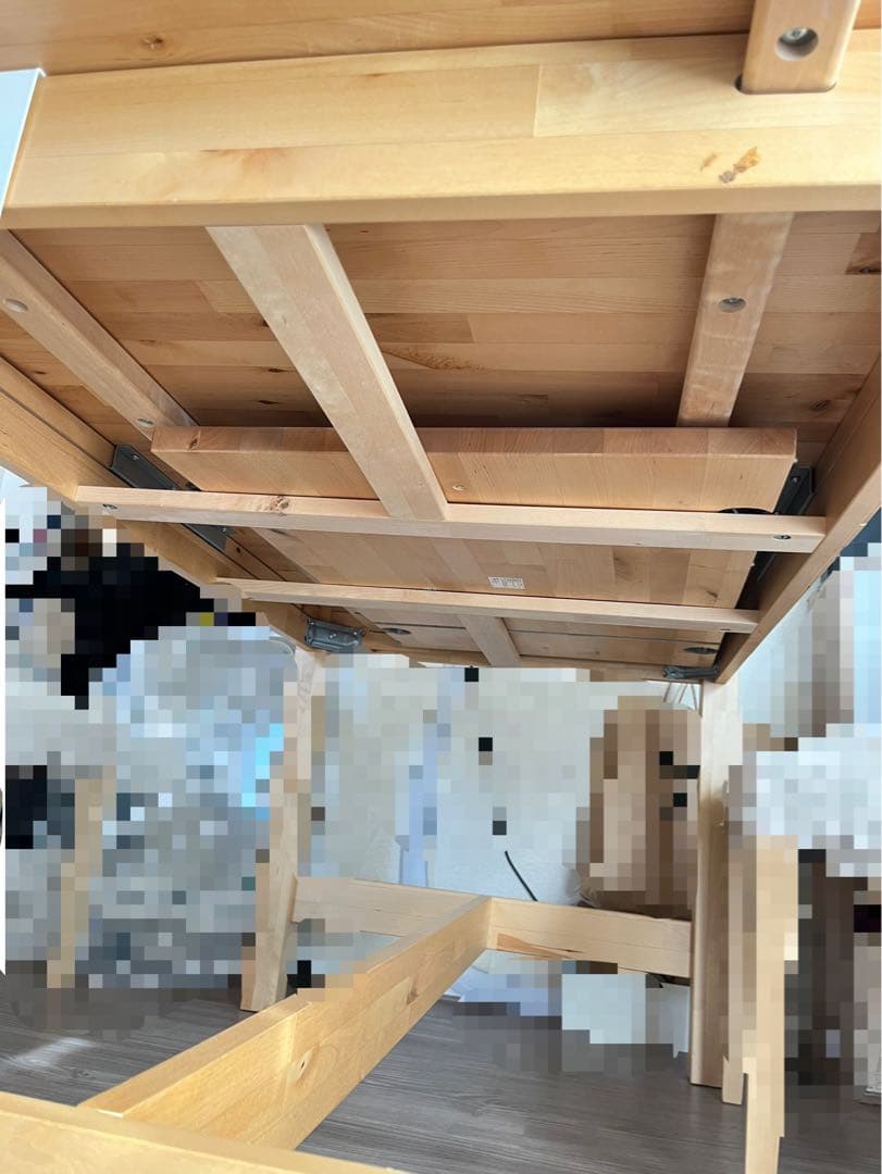 IKEA天然木 ダイニングテーブル