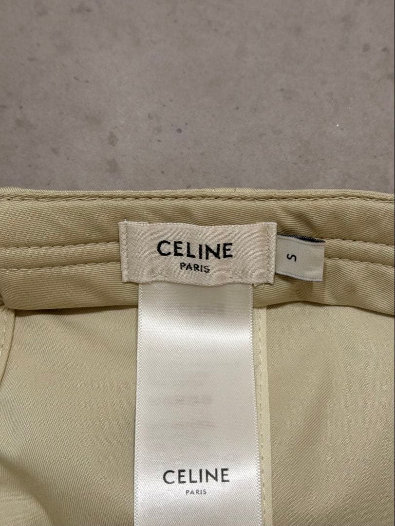 CELINE バニラ ベースボールキャップ S
