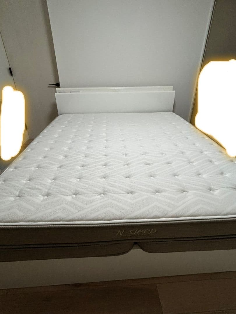 N-sleep スプリングマットレス クイーンサイズ