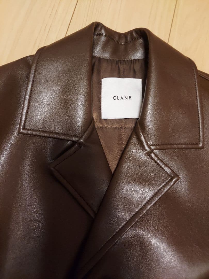 ジャケット・アウター LEATHER SWITCHING OVER JACKET