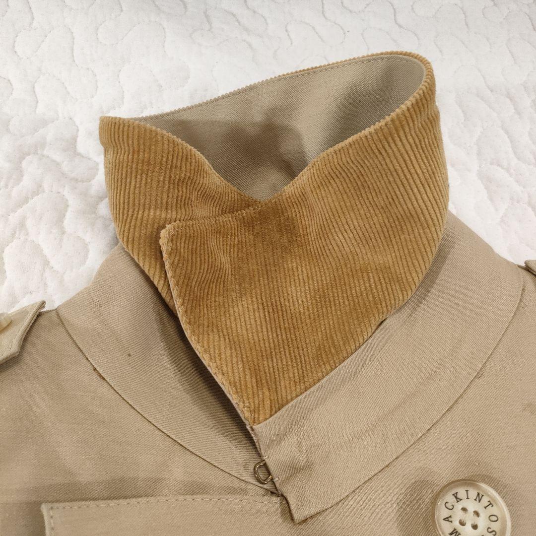 【希少】マッキントッシュ×ポールスミス　ライナー付きゴム引きコート　ベージュ　M