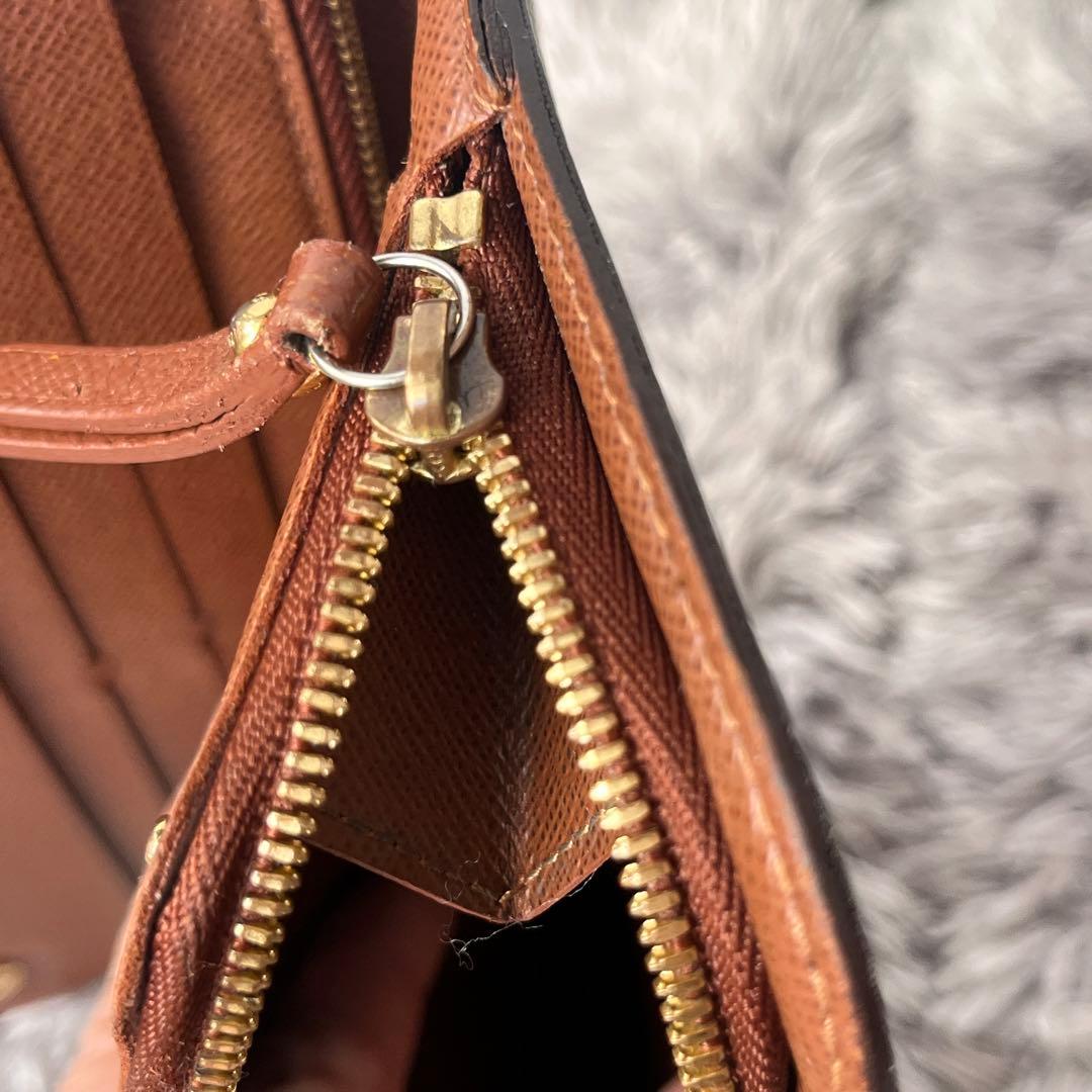 ルイヴィトン　モノグラム　ポルトフォイユ　アンソリット　長財布　メンズレディース