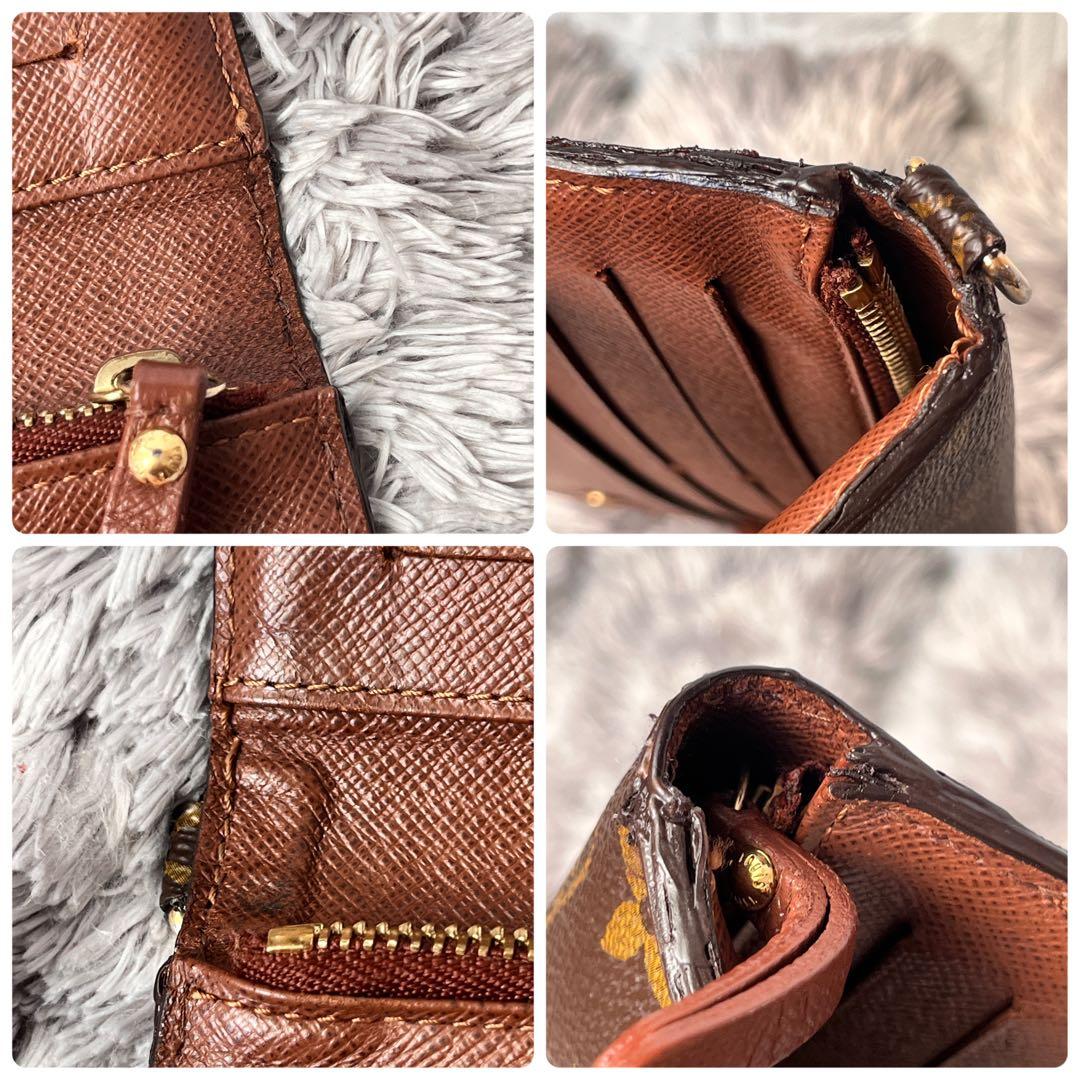 ルイヴィトン　モノグラム　ポルトフォイユ　アンソリット　長財布　メンズレディース