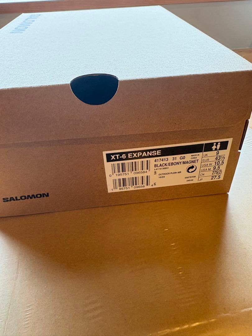 靴 salomon XT-6 EXPANSE 27.5cm