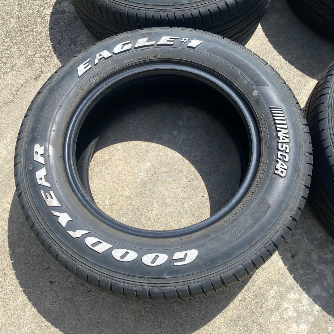 GOODYEAR グッドイヤー 215/65R16C 4本セット ホワイトレター