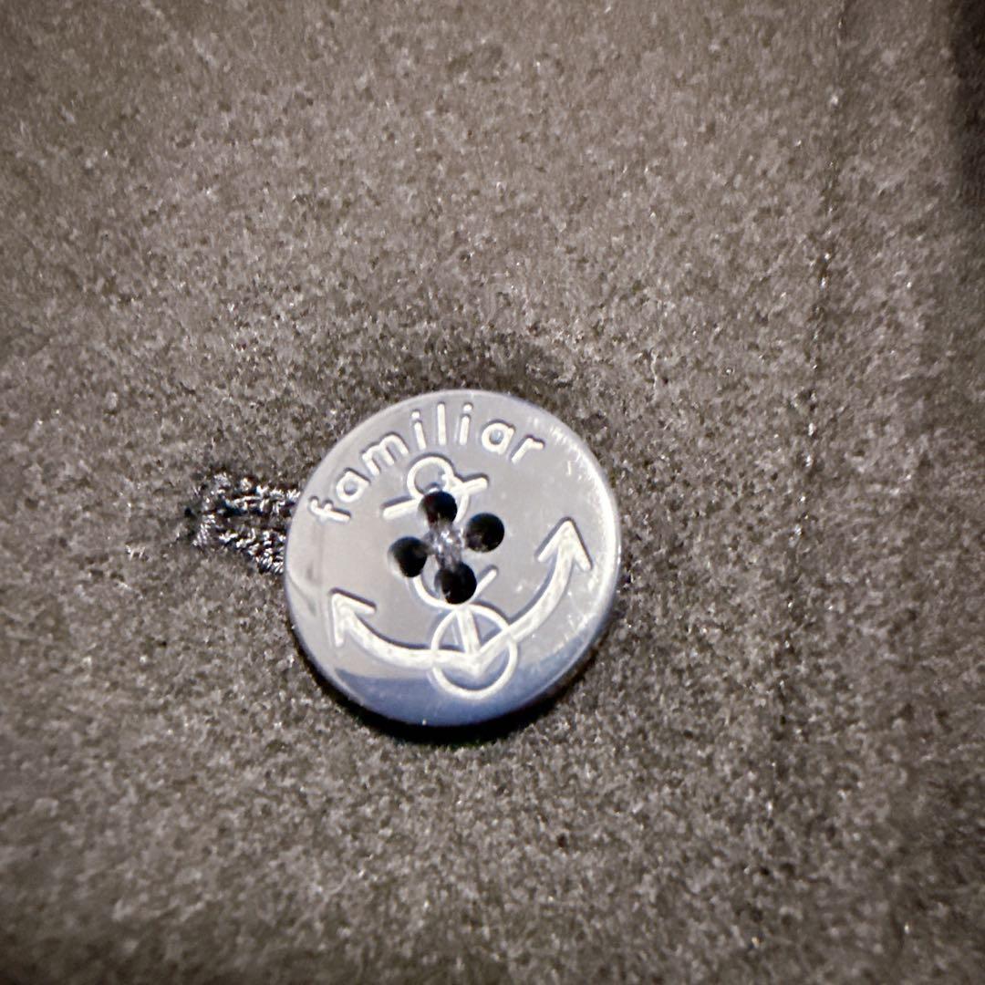 ファミリア　ピーコート120cm ネイビー　美品　アウター　ウールコート