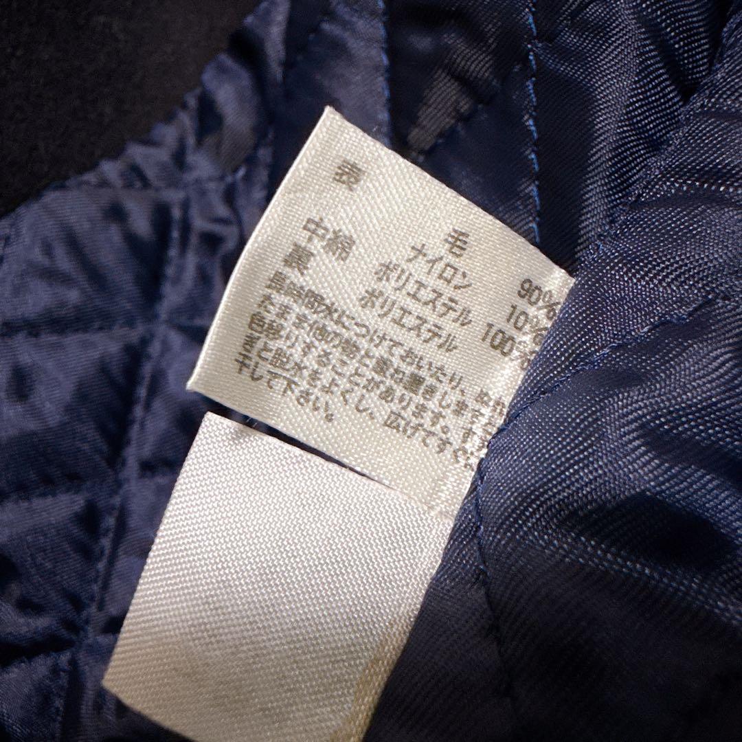 ファミリア　ピーコート120cm ネイビー　美品　アウター　ウールコート