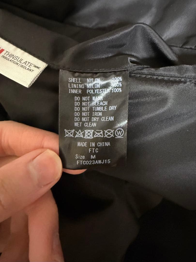 FTC MA-1ジャケット