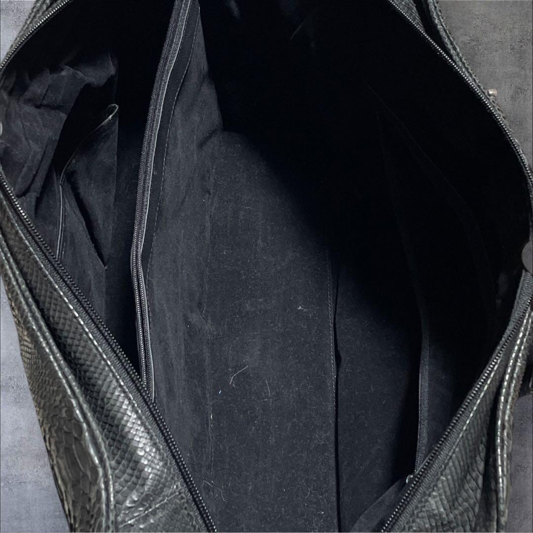 バッグ y2k 00s archive boston bag fake python