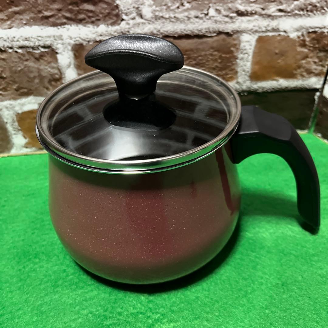 WMF ＦＵＳＩＯＮＴＥＣドイツ製片手鍋 ガラス蓋付き